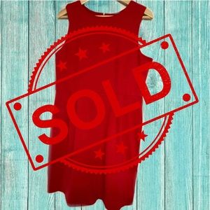 Cynthia Rowley by Anthropologie Red Dress!